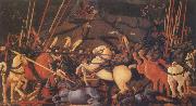 UCCELLO, Paolo The Battle of San Romano USA oil painting artist